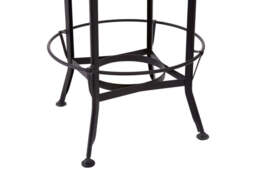 Barrington Foundry Bar Table – Walnut & Black Metal - thumbnail 4