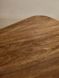 Knutsford Natural Finish Mango Wood Coffee Table – Contemporary Wooden Coffee Table