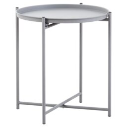 Wilmslow White Top Side Table – Contemporary Side Table - thumbnail 5