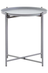 Wilmslow White Top Side Table – Contemporary Side Table - thumbnail 2