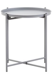 Wilmslow White Top Side Table – Contemporary Side Table
