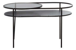 Whisper Contemporary Accent Table – Two Tiers