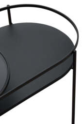 Whisper Contemporary Accent Table – Two Tiers - thumbnail 3