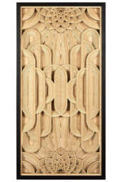 Horizon Deco Wood Carving Wall Art - thumbnail 1