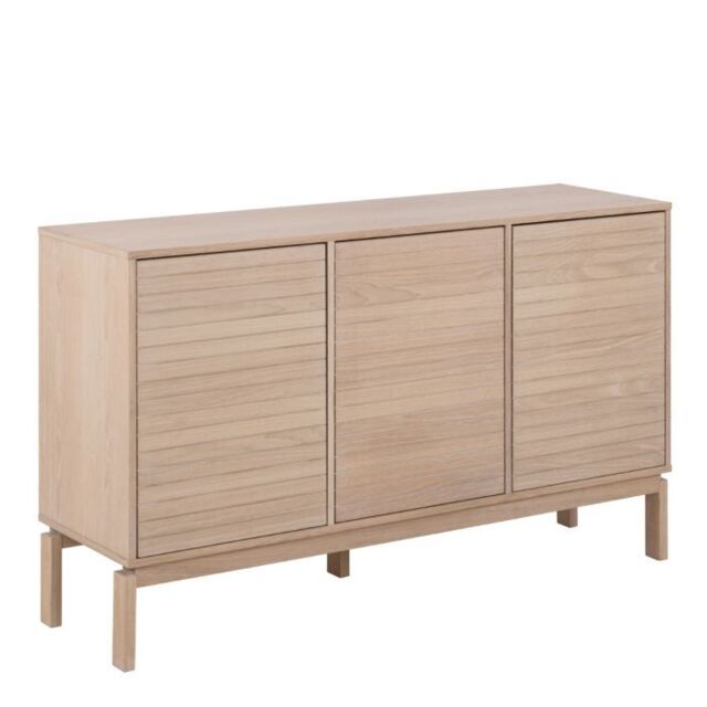 Linley 3 Door Sideboard in White Oak - image 1