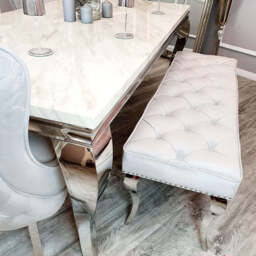 Louis Dining Bench ALL COLOURS - thumbnail 2