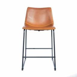 Nevoria Counter Stool Tan SET OF 2 - thumbnail 4
