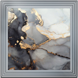 AB170 Abstract Black & Grey II - thumbnail 5
