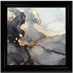 AB170 Abstract Black & Grey II - thumbnail 2