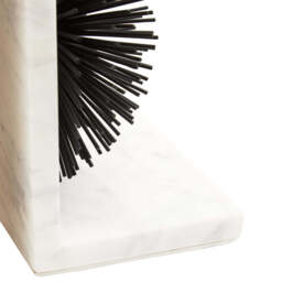 Breeze Set of Two Black Finish Starburst Bookends - thumbnail 2