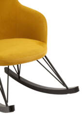 Aura Rocking Chair – Yellow - thumbnail 3