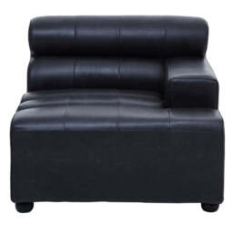 Linea Stone Velvet Storage Ottoman Bench