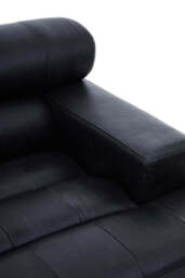 Linea Stone Velvet Storage Ottoman Bench - thumbnail 2