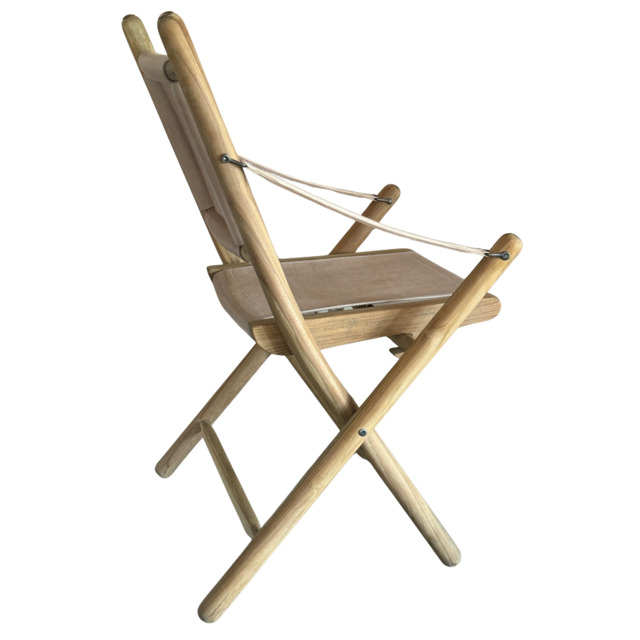 Norvale Campaign Chair - Natural - image 1