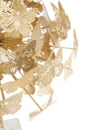 Breeze Gold Finish Butterfly Sculpture - thumbnail 2