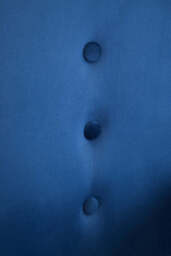 Linea Midnight Blue Velvet Button Detail Chair - thumbnail 3