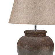 Castello Aged Stone Ceramic Accent Lamp - thumbnail 2
