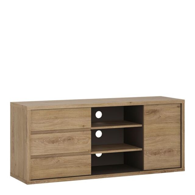 Shetland 1 Door 3 Drawer TV Cabinet - image 1