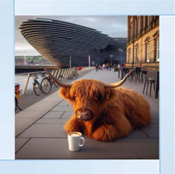 AN1112 V&A VIEW COFFEE AND COW -- - thumbnail 3