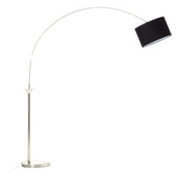 Dawn Floor Lamp – Satin Nickel Finish - thumbnail 1