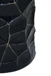 Umber Hurricane Candle Holder – Black (Small) - thumbnail 2