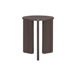 Halo Modern Side Table - Espresso
