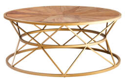 Carlton Round Marble Coffee Table - thumbnail 5