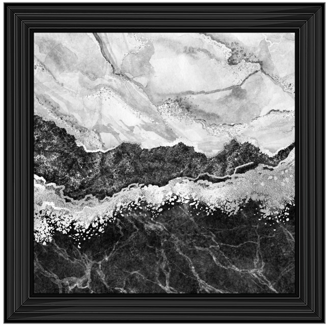 AB151 Abstract Black & Grey IV - image 1