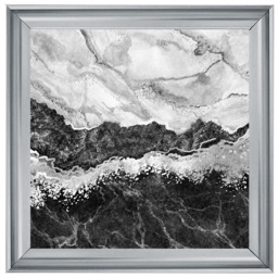 AB151 Abstract Black & Grey IV - thumbnail 6