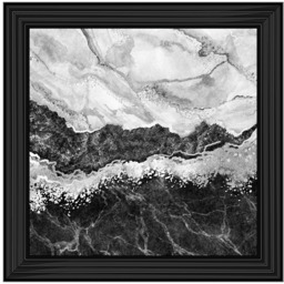 AB151 Abstract Black & Grey IV