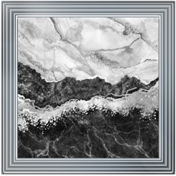 AB151 Abstract Black & Grey IV - thumbnail 5