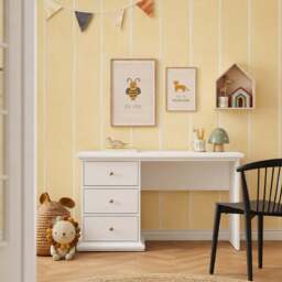 Paris Desk in White - thumbnail 5