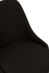 Monet Office Chair – Grey Leather Effect - thumbnail 3