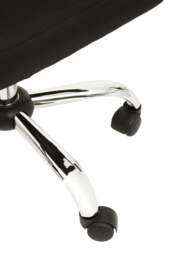 Monet Office Chair – Grey Leather Effect - thumbnail 5