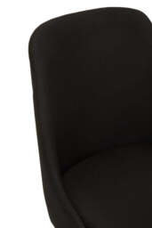 Monet Office Chair – Grey Leather Effect - thumbnail 2