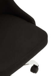 Monet Office Chair – Grey Leather Effect - thumbnail 4