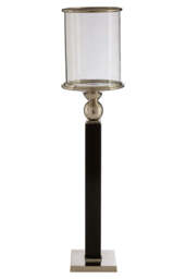Vireo Townhouse Candle Holder – Large, Black Finish - thumbnail 1
