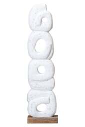 Rustic Wood Sculpture Ring Mango White Harbour