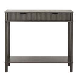 Reed Collection 2 Drawer Console Table – Modern Hallway & Entryway Furniture - thumbnail 3