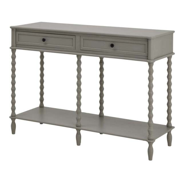 The Camden Collection Large Two Drawer Console Table - image 1