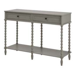 The Camden Collection Large Two Drawer Console Table - thumbnail 1