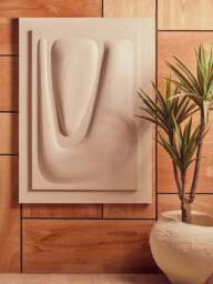 Art Wall Cream Sundown 3D - thumbnail 6