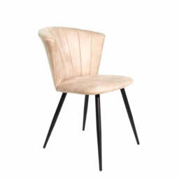 Quillera Dining Chair Moleskin Oyster SET OF 2 - thumbnail 1