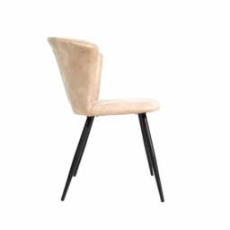 Quillera Dining Chair Moleskin Oyster SET OF 2 - thumbnail 3