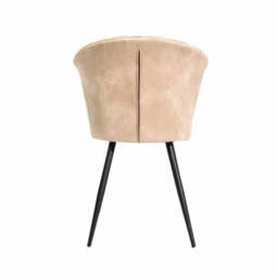 Quillera Dining Chair Moleskin Oyster SET OF 2 - thumbnail 2