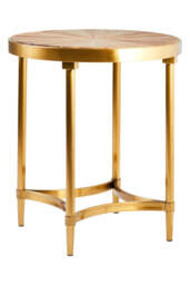 Poynton Side Table with Curved Frame – Contemporary Accent Table - thumbnail 5