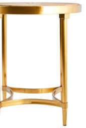 Poynton Side Table with Curved Frame – Contemporary Accent Table - thumbnail 4