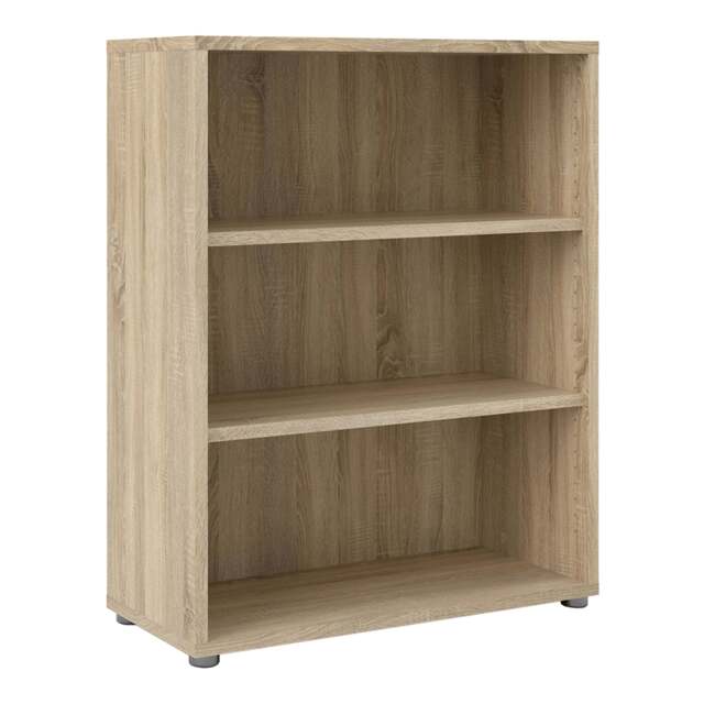 Prima Bookcase 2 Shelves in Oak - image 1