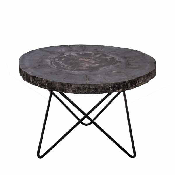 Trevior Wood Round Coffee Table - image 1