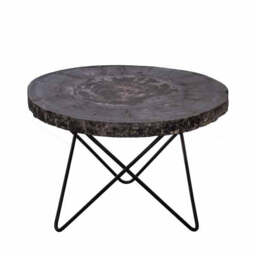Trevior Wood Round Coffee Table